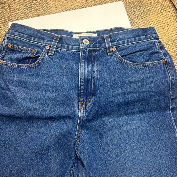 TRAVE Denim - Size 12, Gently Worn - Vivienne Crop Straight, Borrowed Time Wash - Picture 2 of 10